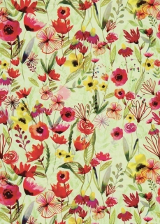 Balicí papír květiny 2 x 0,70 m