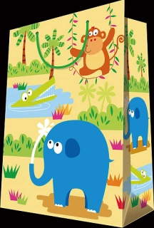 Dárková taška L - Džungle