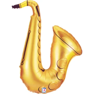 Fóliový balónek Saxofon 89 cm