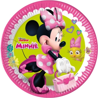 EKO papírové talíře - Minnie Mouse 23cm/8ks