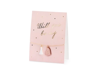 Karta - Budeš mojí družičkou? 10.5x14.8cm