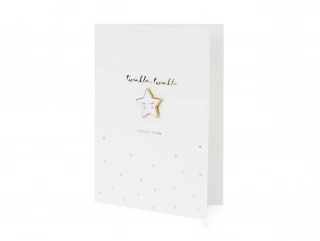 Karta s hvězdou Twinkle 10.5x14.8cm