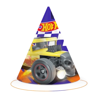 Papírové čepičky Hot Wheels 6ks