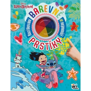 Barevné prstíky Stitch