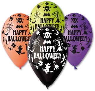 OB balónky GS110 HALLOWEEN (5ks)