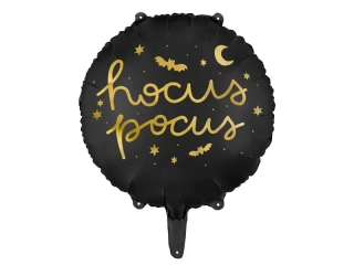 Foliový balonek Halloween - Hocus Pocus - černý 43 cm