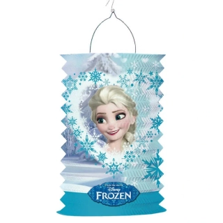 Lampion válec Ledové království - Elsa a Anna 28 cm