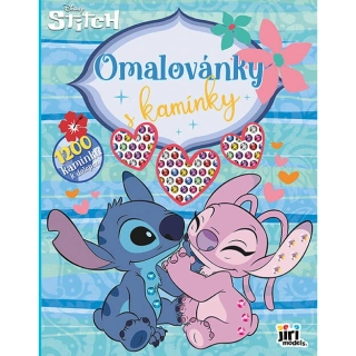 Omalovánky s kamínky Lilo a Stitch