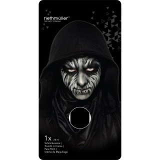 Barva na obličej v tubě - černá 28 ml