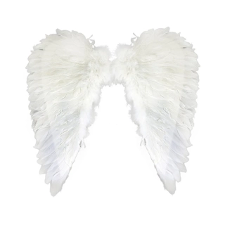 Andělská křídla bílá - 51 x 54 cm