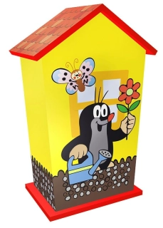 Pokladnička domeček - Krteček