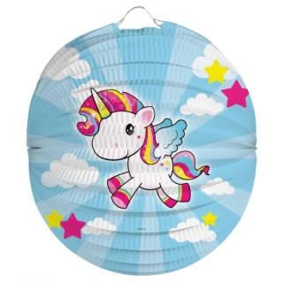 LAMPION Jednorožec 22 cm