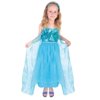 Dětský kostým Frozen princezna - Elsa Deluxe