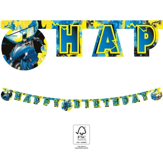 Závěsný banner - Batman Happy Birthday