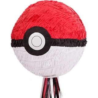 Piňata Pokemon - Pokeball - 27.3 x 27.9 x 27.3 cm