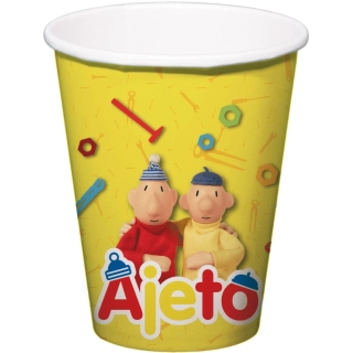 Papírové kelímky Pat a Mat 6 ks