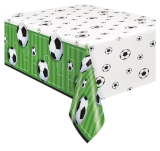 Ubrus plastový 3D Fotbal 137x213 cm