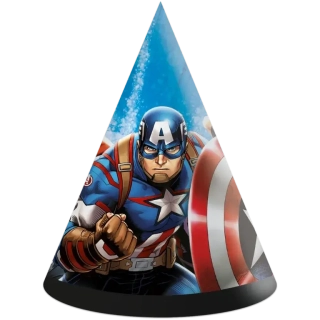 Papírové čepičky Avengers Evergreen 6ks