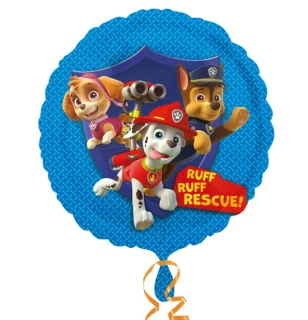 Fóliový balónek Tlapková patrola 43 cm - nebalený