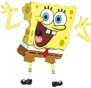 Fóliový balónek SpongeBob, 85 x 90 cm 