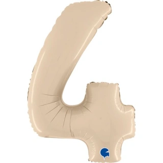 Číslice 4 krémová (66cm,26")