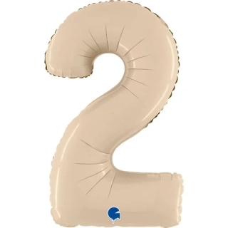 Číslice 2 krémová (66cm,26")