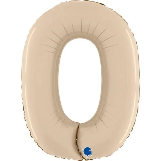 Číslice 0 krémová (66cm,26")