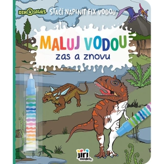 Maluj vodou zas a znovu - Dinosauři