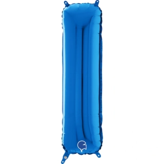 Písmeno modré I (66cm,26")