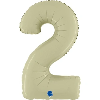 Číslice 2 olivová (66cm,26")