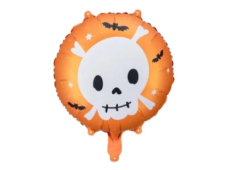 Fóliový balónek Halloween - lebka 45 cm