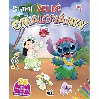 Velké omalovánky Stitch
