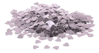 Konfety - stříbrné srdce 14g