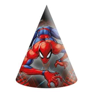 Papírové čepičky Spiderman - World of Web 6ks