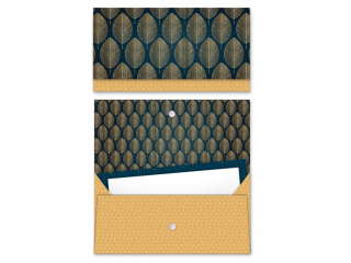 Obálka na peníze Zlaté listy