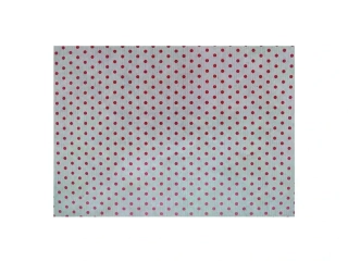 Balicí papír červené puntíky 150 x 70 cm