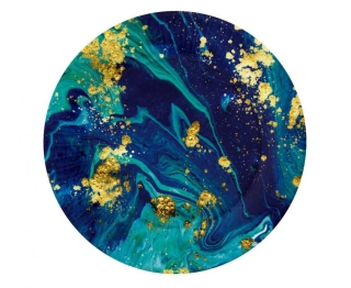 Papírové talířky Midnight Blue - 18 cm