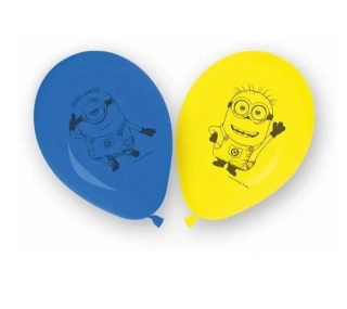 Latexový balonek Mimoni 28 cm - 8 ks