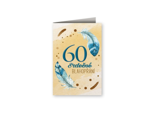 Přání 60. narozeniny