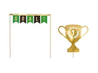 Dortová dekorace Fotbalová trofej