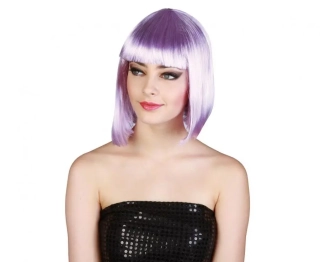 Paruka pop star - fialová