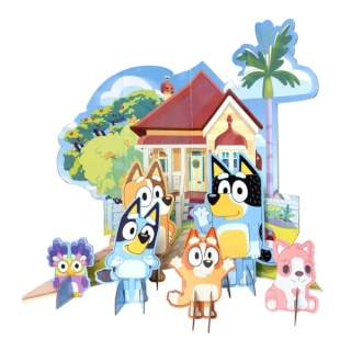 Sada dekorací na stůl - Bluey