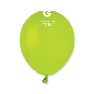 Balónek 13cm/5" #011 světle zelený 100ks