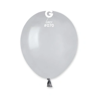 Balónek 13cm/5" #070 šedý 100ks