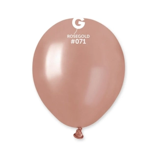 Balónek 13cm/5" #071 rosegold 100ks