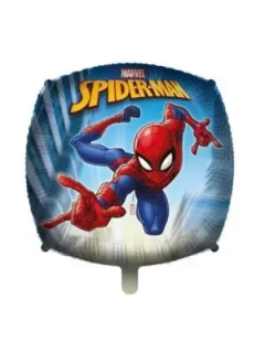Fóliový balonek Spiderman Crime Fighter - čtverec 43cm