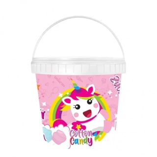 Cukrová vata Unicorn - kyblík