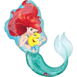 Foliový balonek Disney princezny Ariel 71 x 86 cm