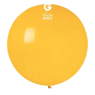Balónek 80cm/31" #003 žlutý