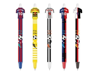 Gumovací propiska fotbalové dresy